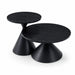 2 Piece Coffee Round Table Set Home Essentials