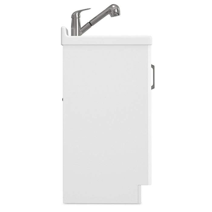Kyle - Laundry Cabinet & Faucet And Stainless Steel Sink Simpli-Home