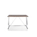 Finis - Writing Desk With USB - Weathered Oak & Chrome ACME