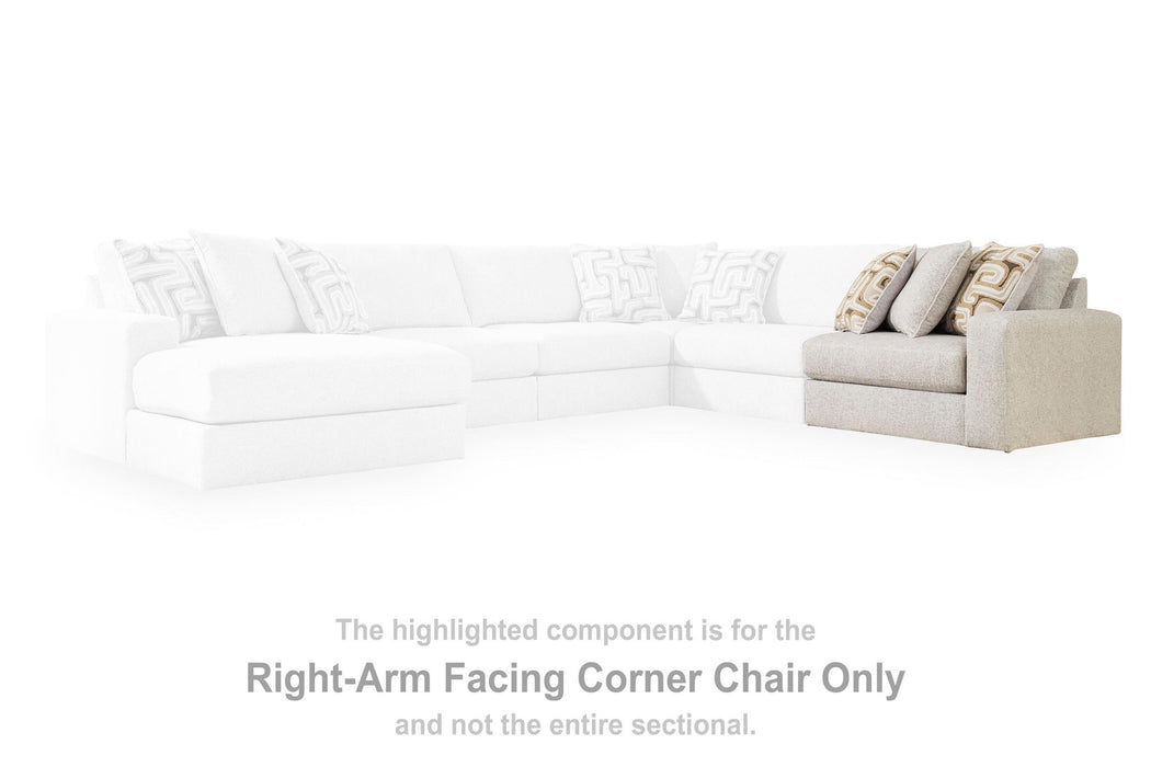 Kestrie - RAF Corner Chair - Feathered Signature Design by Ashley®