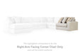 Kestrie - RAF Corner Chair - Feathered Signature Design by Ashley®