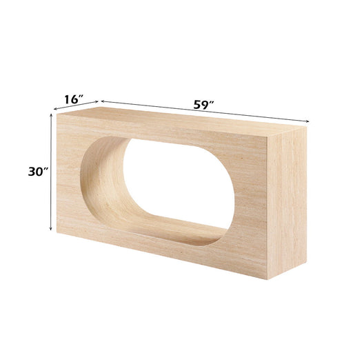 Inca - Console Table - Beige ACME