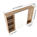 Wall Mounted Bathroom Mirror Cabinet, Adjustable Shelves Storage Cabinet - Imitative Oak Home Essentials