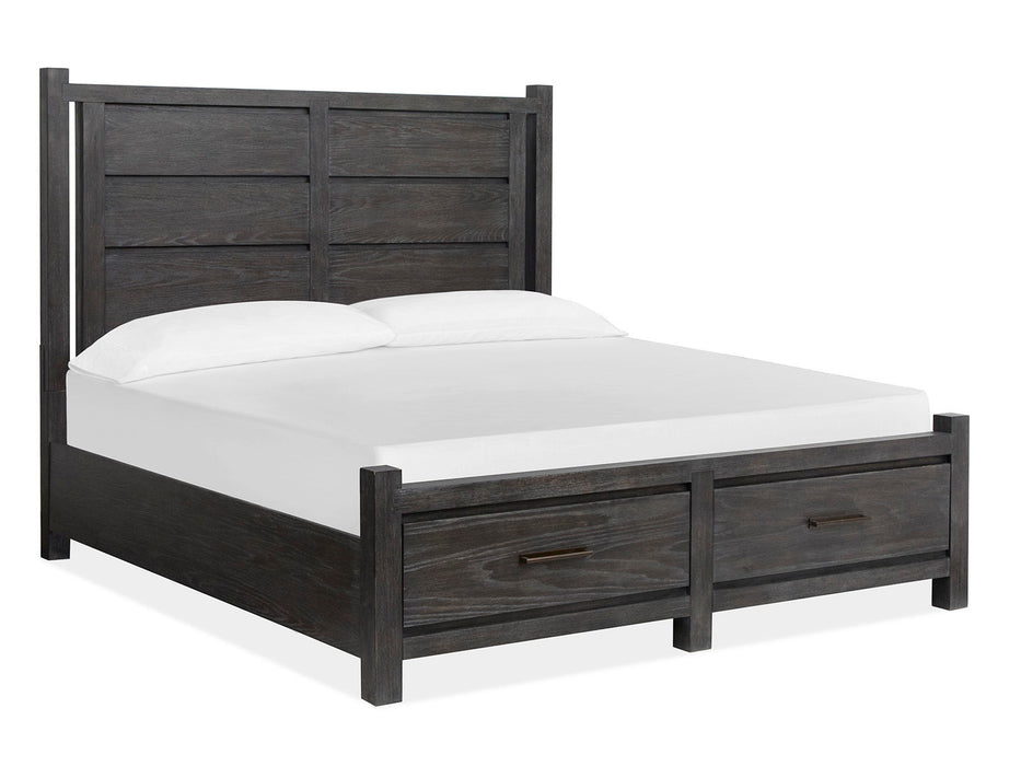 Plum Creek - Panel Storage Bed Magnussen Furniture