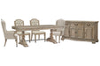 Marisol - Extendable Trestle Dining Table Set Magnussen Furniture