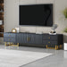 TV Media Console Table, TV Stand With Storage For Living Room - Black Hearth and Haven