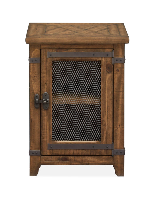 Chesterfield - Chairside End Table - Farmhouse Timber Magnussen Furniture