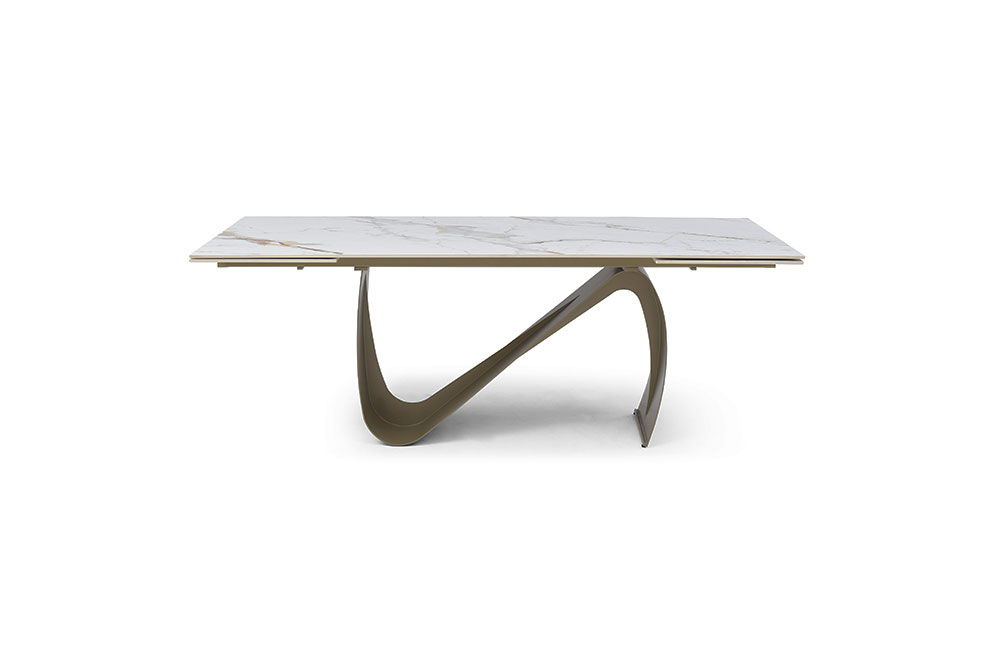 9087 - Dining Table - Champagne / Bronze Extravaganza Collection