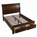 3 Piece Bedroom Set, Bed With 2 Nightstands Home Essentials