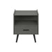 Modern Accent Table With Storage Drawer 8th Street