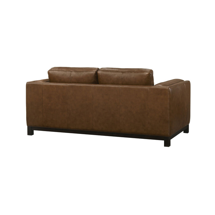 Sayer - Loveseat - Brown New Classic