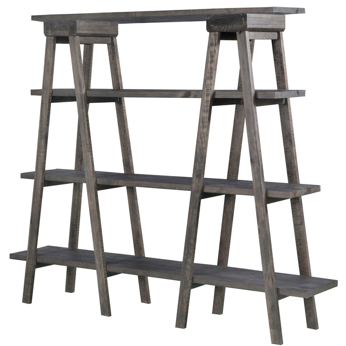 Sutton Place - Bookshelf - Weathered Charcoal Magnussen Furniture