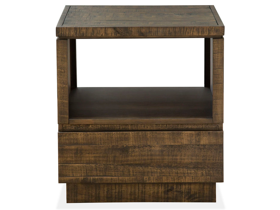 Baisden - Rectangular End Table - Tobacco Magnussen Furniture