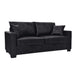 2 Seater Sofa, 2 Throw Pillows For Living Room Home Essentials