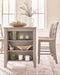 Harperfeld - Rectangular Dining Room Counter Table - Natural / Gray Signature Design by Ashley®