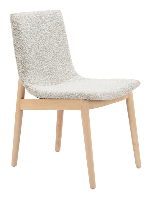 Raha - Dining Chair (Set of 2) - Gray / Whitewashed Zuo Modern