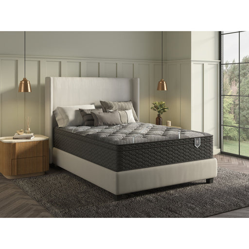 Comfort Care - Hybrid Restful Nights Plush Mattress With 12 Piece Comfort Bedding Pack Restonic Mattress