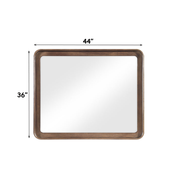 Ouida - Mirror - Brown / Gold Acme