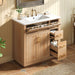 Bathroom Vanity & Sink, Soft Close Doors & Drawers - Wood Hearth and Haven