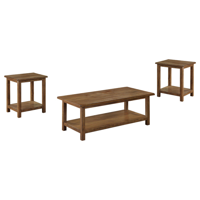 Castleton - Coffee And End Table Set With Storage Furniture Max