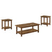 Castleton - Coffee And End Table Set With Storage Furniture Max