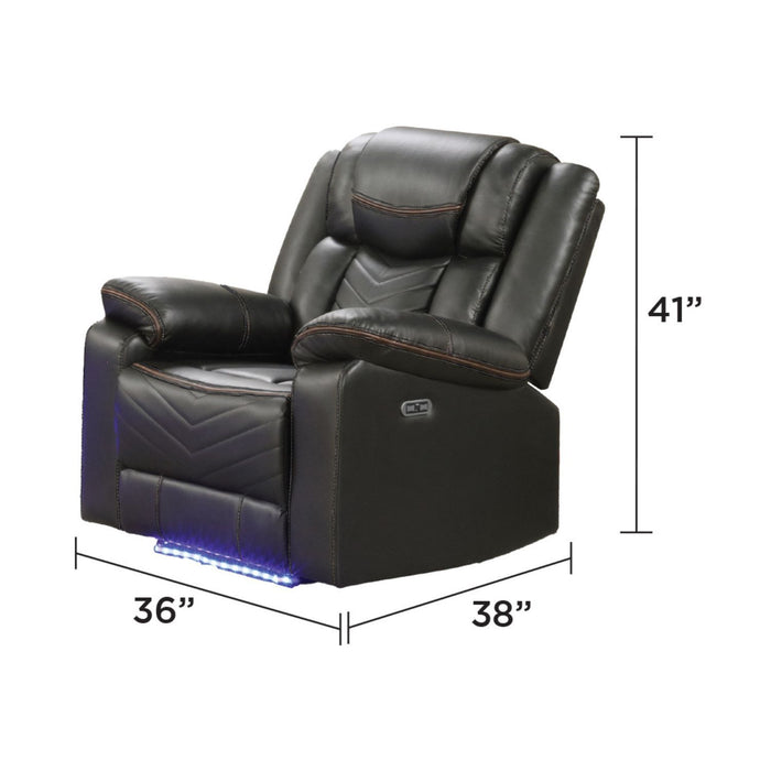 Challenger - LED Power Recliner Chair Matrix Furniture Group