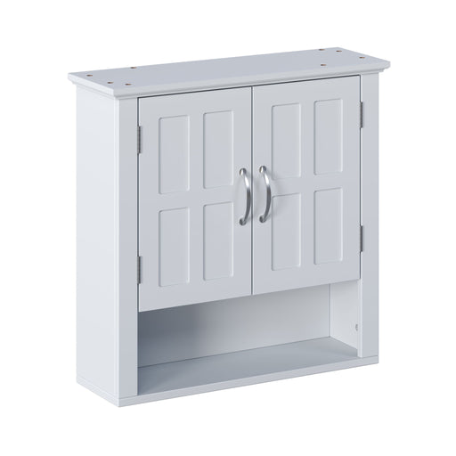 Multi Functional Wall Mounted Cabinet With Adjustable Shelves For Bathroom Noble House