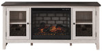 Dorrinson - TV Stand With Fireplace Insert Signature Design by Ashley®