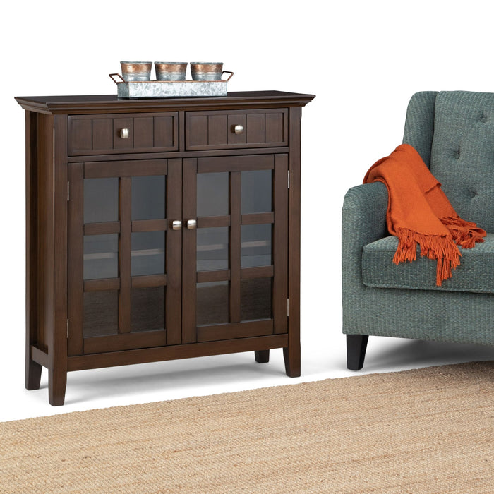 Acadian - Handcrafted Entryway Storage Cabinet Simpli-Home