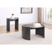Zende - 2 Piece Coffee And End Table Set - Gray Furniture Max