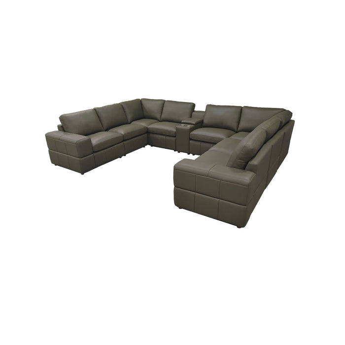 Modular Sectional With Large Square Arms Home Essentials