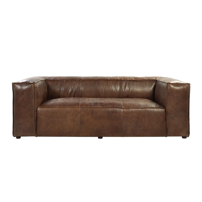Brancaster - Sofa - Retro Brown Top Grain Leather ACME