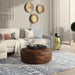 Connor - Handcrafted Round Pouf Simpli-Home