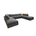Custom Configuration Modular Sectional & Toss Pillows Home Essentials