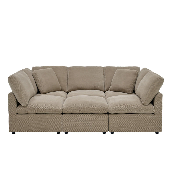 Modular Cloud Sofa, Freely Configurable Corner Home Essentials