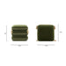 Monarch - Tassled Ottoman - Olive Green Jennifer Taylor Home