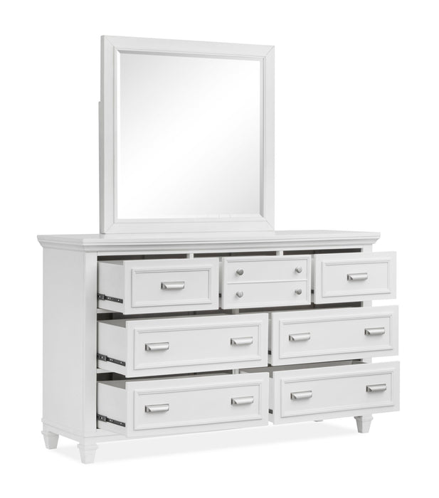 Charleston - Drawer Dresser With Landscape Mirror Magnussen Furniture