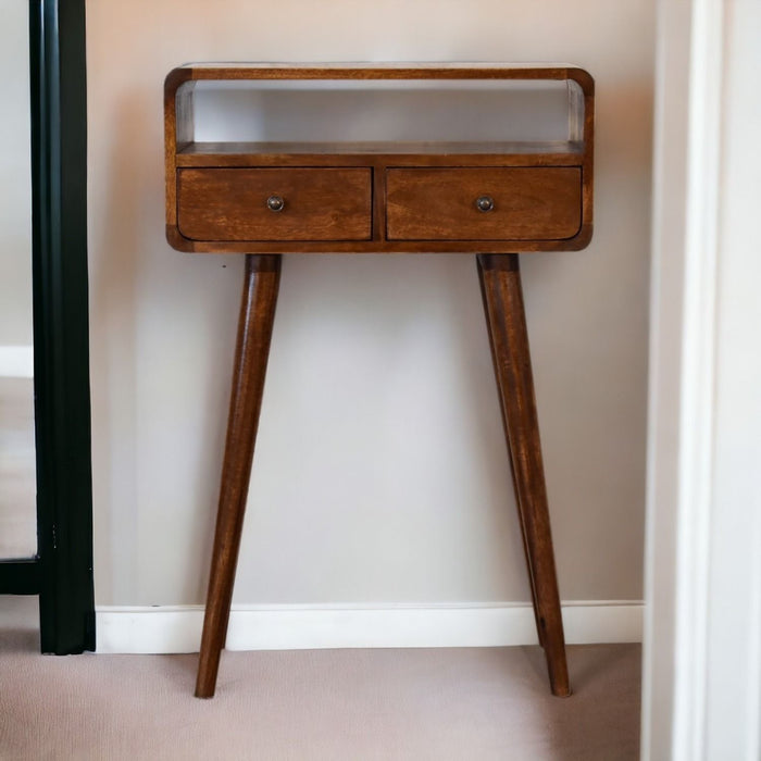 Mini Console Table - Chestnut Artisan Furniture