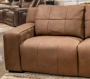 Tranquil Places - LAF Zero Wall Power Recliner - Russet Signature Design by Ashley®