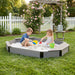 Octagon Sandbox With Storage, Sandpit With Cover And Liner For Backyard Daily Nest