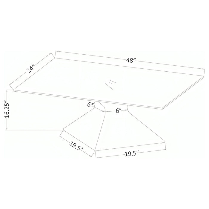 Exeter - Rectangular Coffee And End Table Set Furniture Max