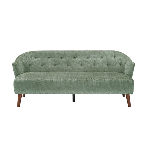 3 Seater Tufted Upholstered Couch Comfy Living Room Sofa Noble House