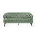 3 Seater Tufted Upholstered Couch Comfy Living Room Sofa Noble House