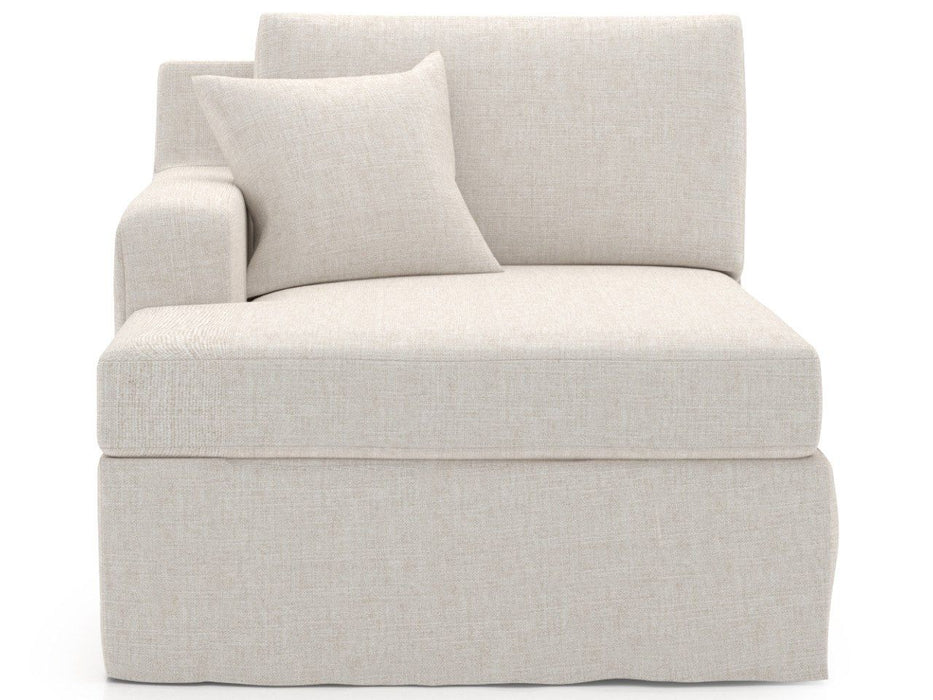 Ryman - Slipcover Chaise LAF, Special Order - Beige Universal Furniture