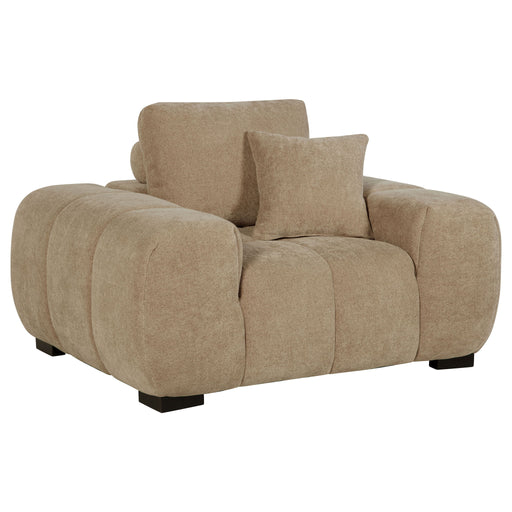 Plather - Track Arm Accent Chair Furniture Max
