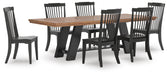 Greddinton - Extension Dining Table Set Signature Design by Ashley®