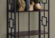 Bookshelf, Bookcase, Etagere, 4 Tier, For Office, Contemporary & Modern - Espresso 8th Street
