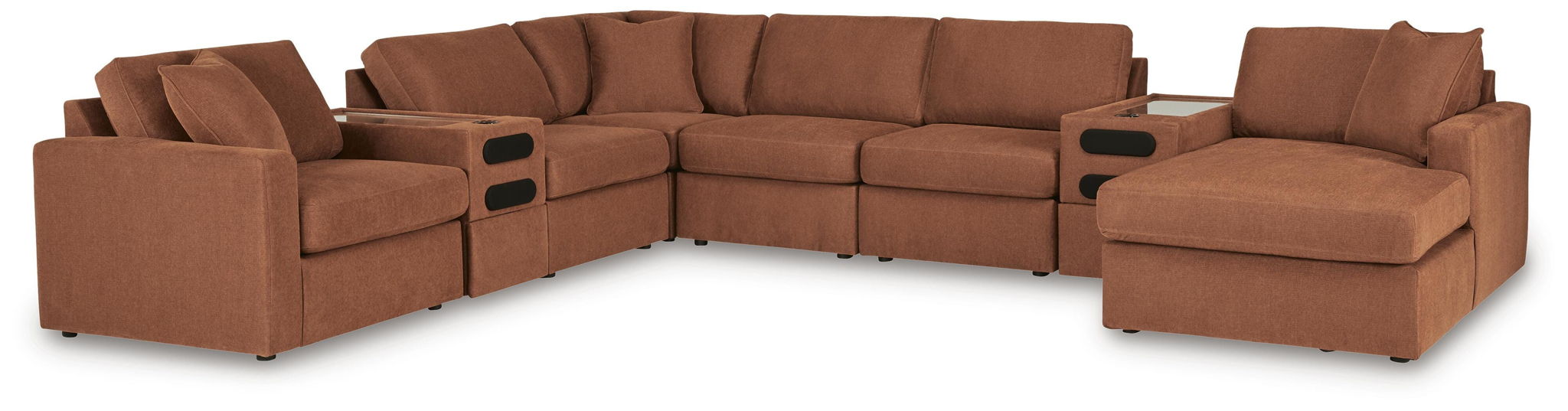 Modmax - U-Shaped Sectional - Spice Signature Design by Ashley®