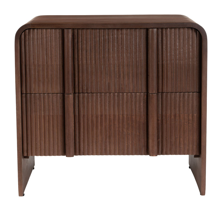 Calipso - Nightstand - Walnut Zuo Modern