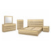 Gigi - 5 Piece Full Bedroom Set With LED Lights Global Furniture USA
